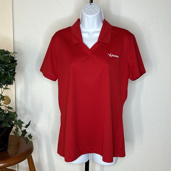 ❗️Nike Dri-Fit Golf Shirt | Red | Large - Picture 2 of 7